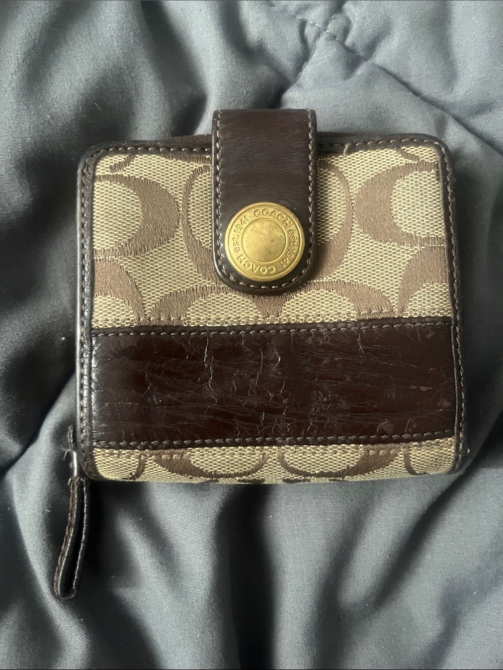 COACH VINTAGE SIGNATURE WALLET